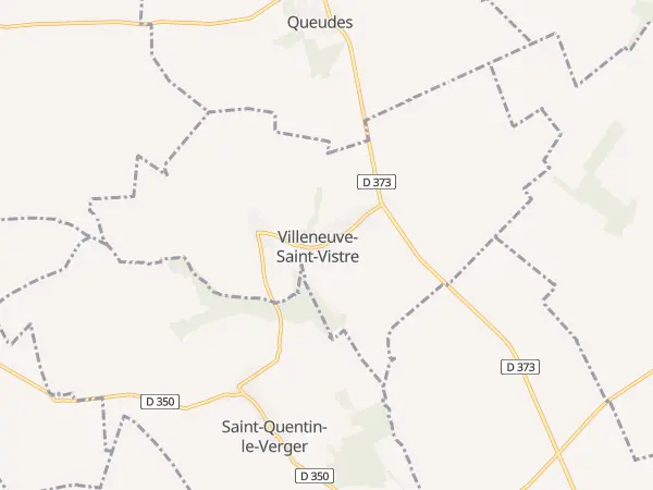 Plan de Villeneuve-Saint-Vistre-et-Villevotte