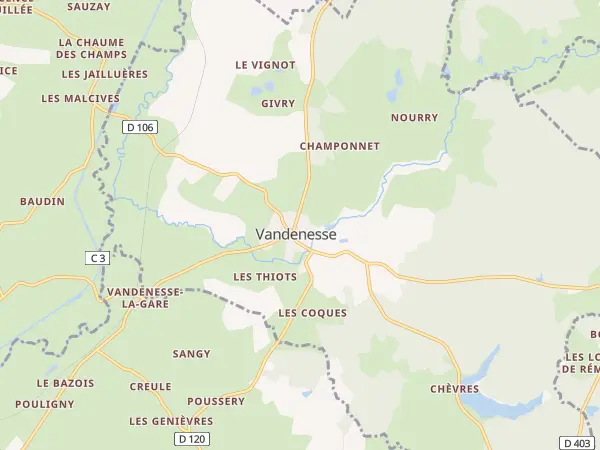Plan de Vandenesse