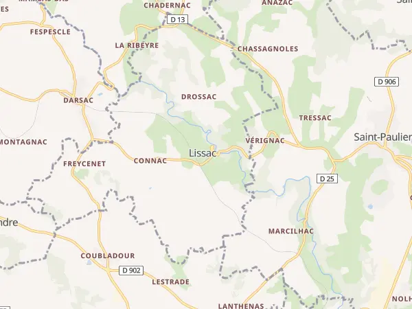 Plan de Lissac