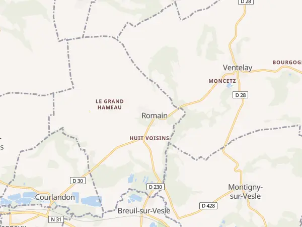 Plan de Romain