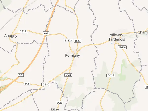 Plan de Romigny