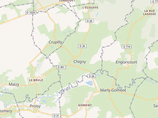 Plan de Chigny