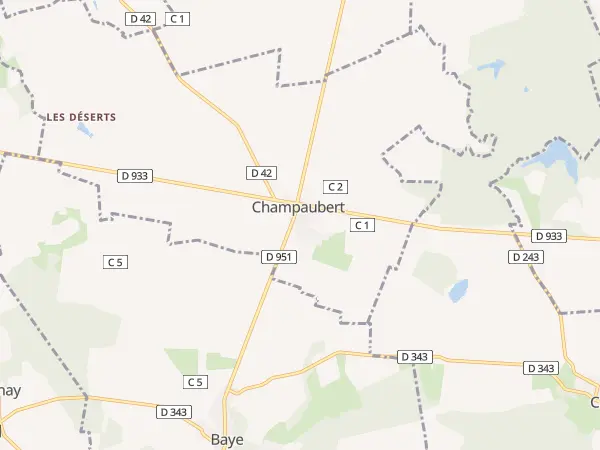 Plan de Champaubert