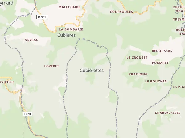 Plan de Cubiérettes