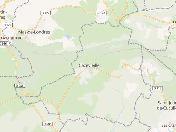 Plan de Cazevieille