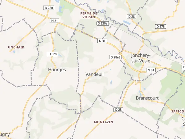 Plan de Vandeuil