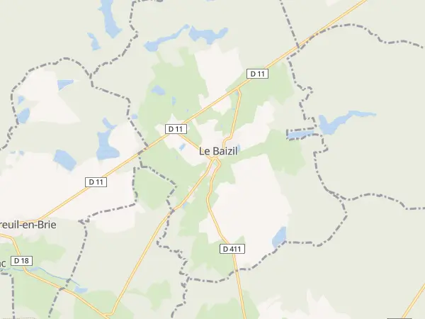 Plan du Baizil