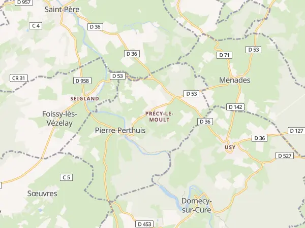 Plan de Pierre-Perthuis