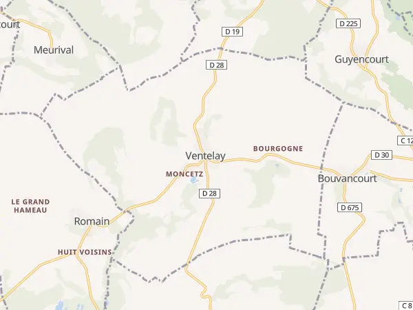 Plan de Ventelay