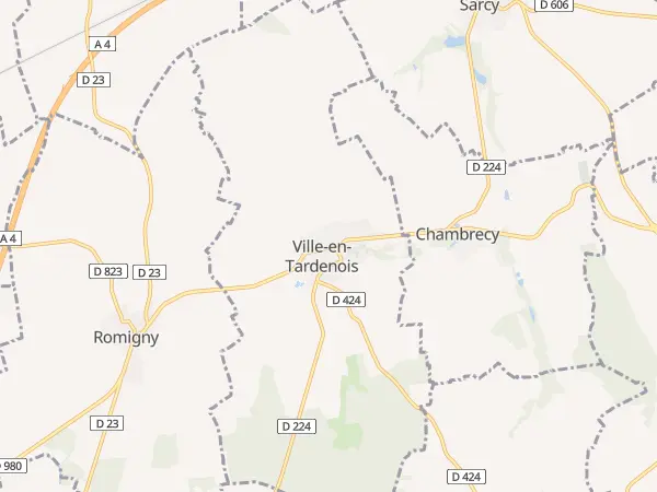 Plan de Ville-en-Tardenois
