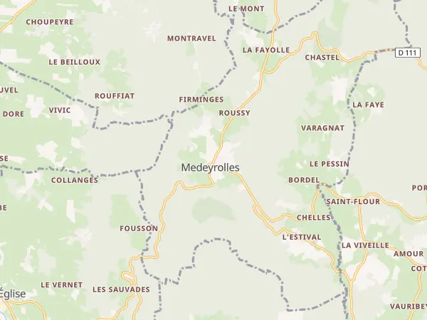 Plan de Medeyrolles