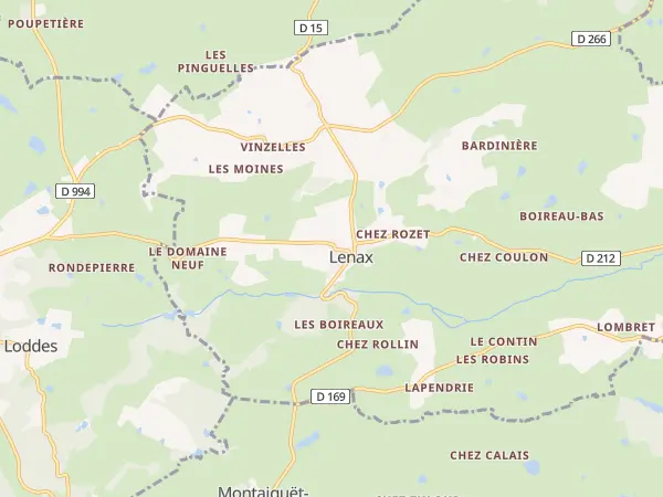 Plan de Lenax