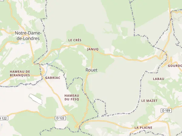 Plan de Rouet