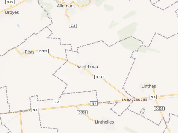 Plan de Saint-Loup