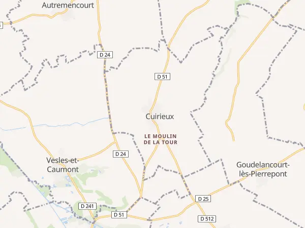 Plan de Cuirieux