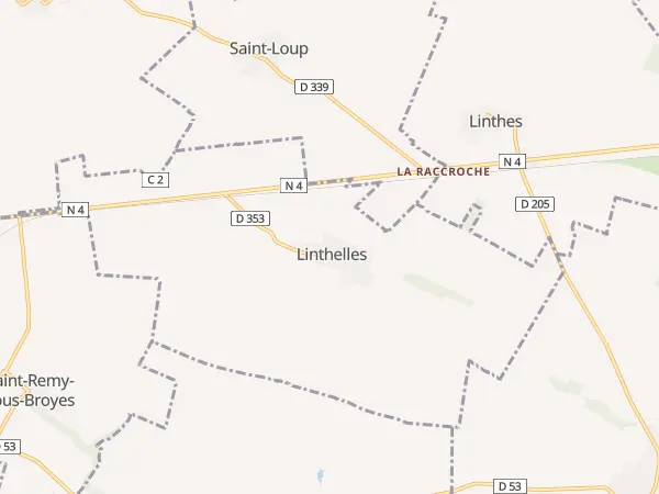 Plan de Linthelles