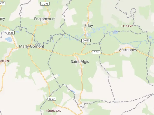 Plan de Saint-Algis