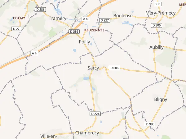 Plan de Sarcy