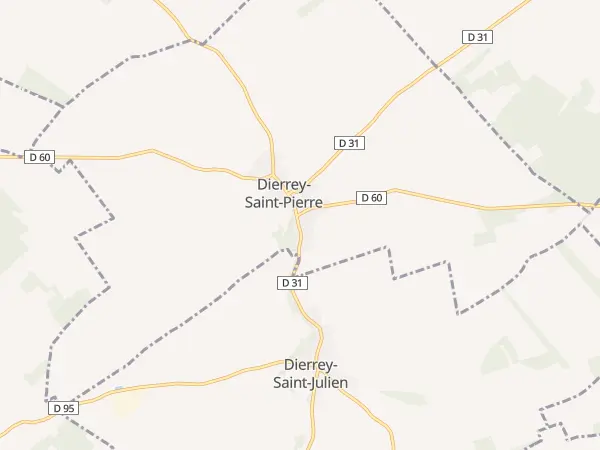 Plan de Dierrey-Saint-Pierre