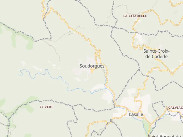 Plan de Soudorgues