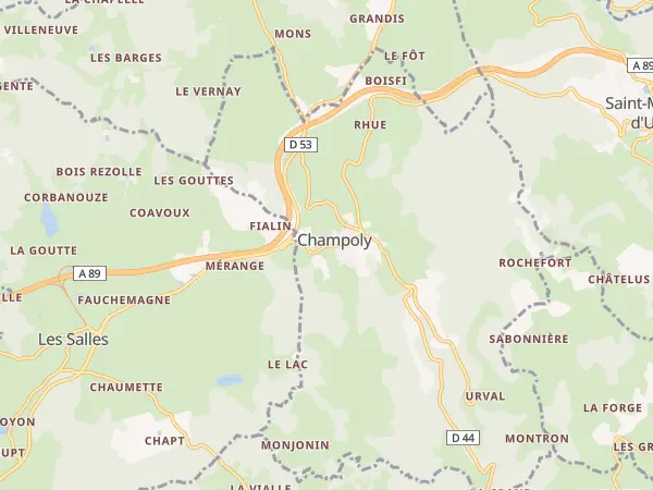 Plan de Champoly