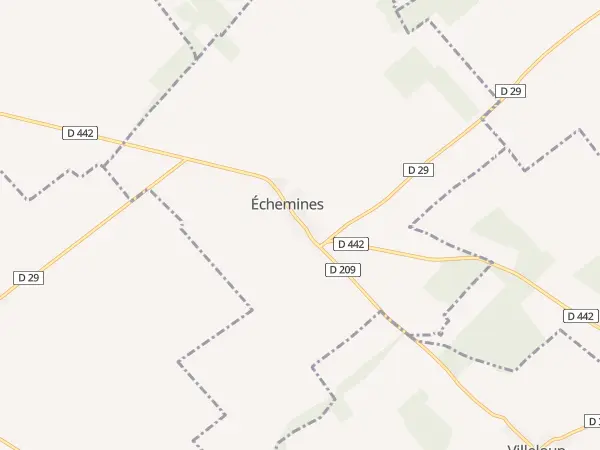 Plan de Échemines