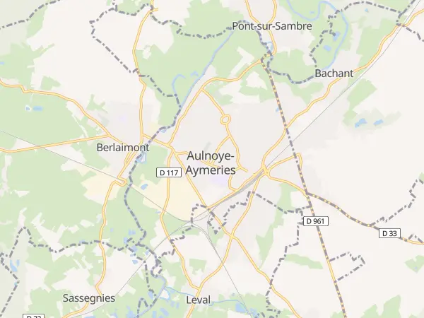 Plan de Aulnoye-Aymeries