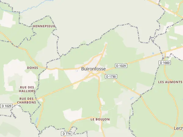 Plan de Buironfosse