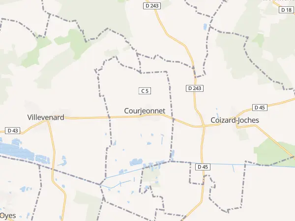Plan de Courjeonnet