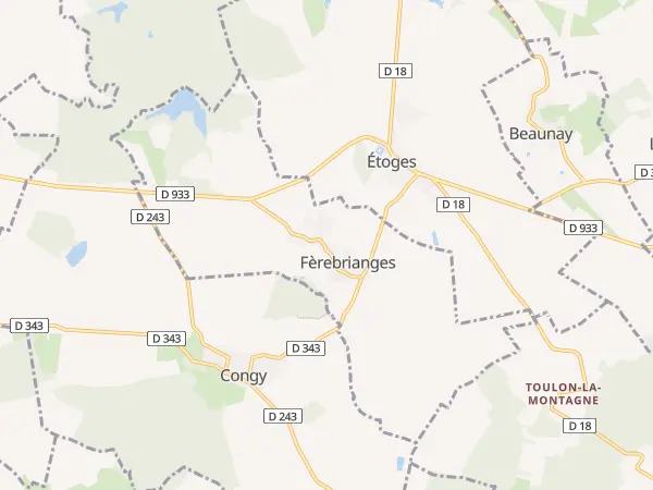 Plan de Fèrebrianges