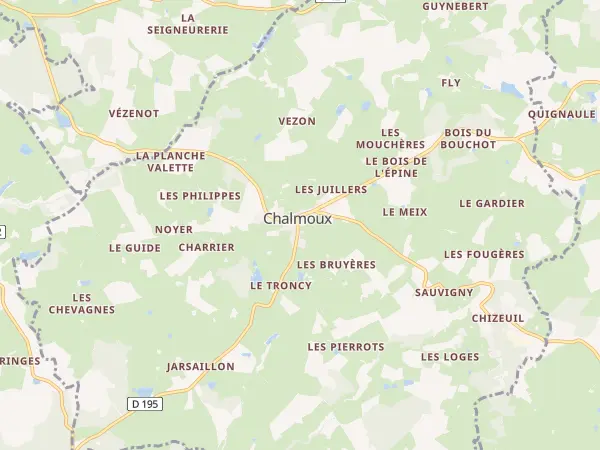 Plan de Chalmoux