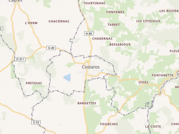 Plan de Costaros