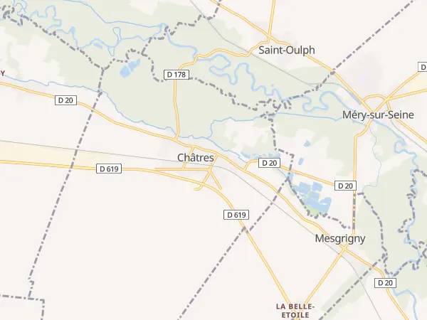 Plan de Châtres