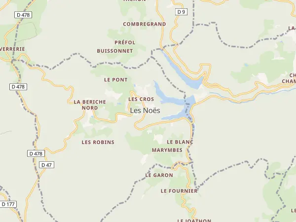 Plan des Noës