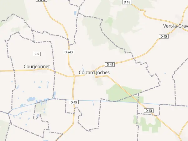 Plan de Coizard-Joches