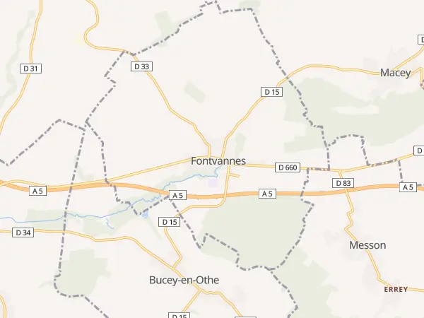 Plan de Fontvannes