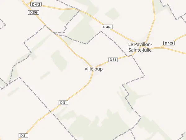 Plan de Villeloup