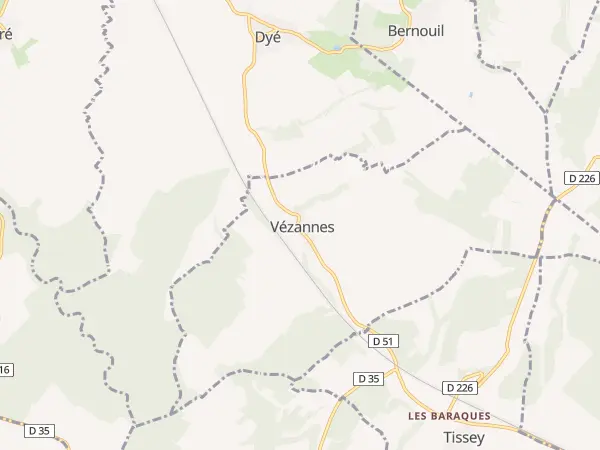 Plan de Vézannes