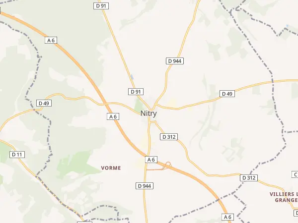 Plan de Nitry