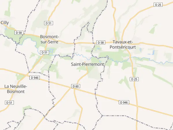 Plan de Saint-Pierremont
