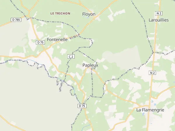 Plan de Papleux