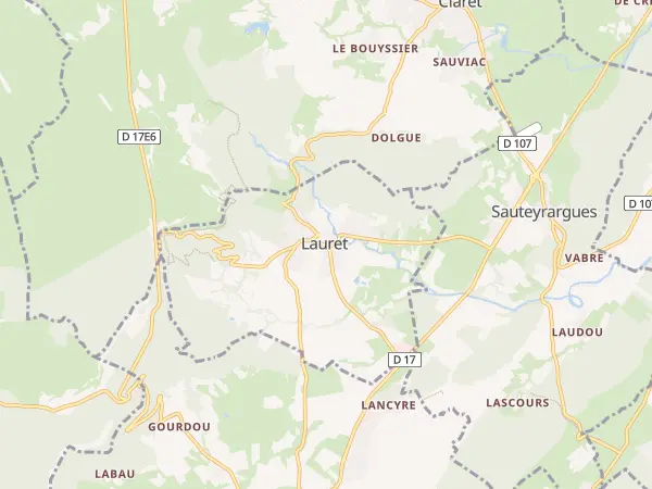Plan de Lauret