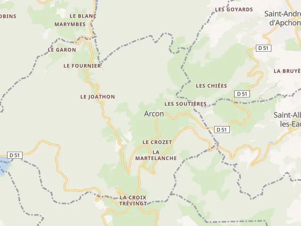 Plan de Arcon