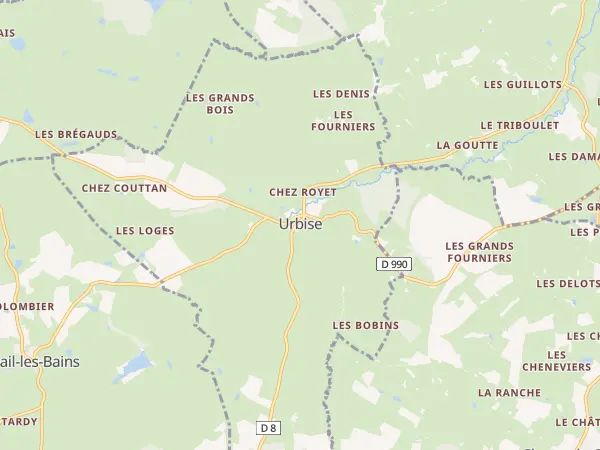 Plan de Urbise