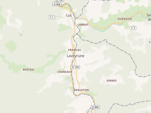 Plan de Laveyrune