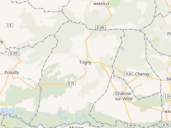 Plan de Trigny