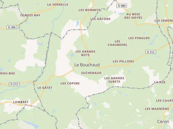 Plan du Bouchaud