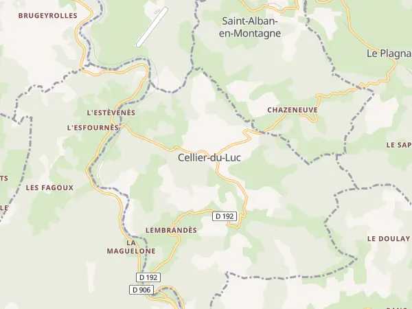 Plan de Cellier-du-Luc