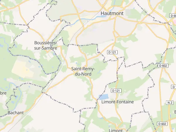 Plan de Saint-Remy-du-Nord