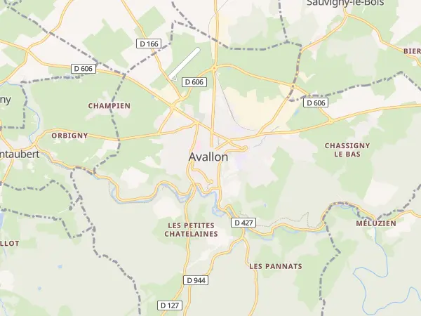 Plan de Avallon